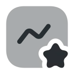 Favorite Chart SVG Icon